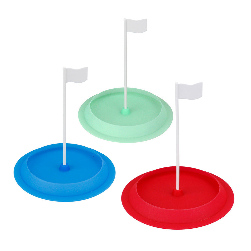 Golf Putting Cup with Flag, Indoor Practice Hole for Golf Putting Green