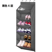 Multi-functional Oxford Fabric Over-the-Door Hanging Storage Bag for Shoes and Sundries