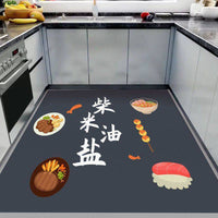 Diatomaceous Earth Kitchen Mat Non-Slip Absorbent Quick Dry Bathroom Rug