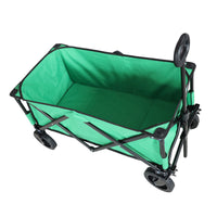 Foldable Outdoor Camping Cart with Wheels for Activities and Luggage