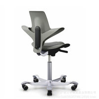 Ergonomic Saddle Stool with Lumbar Support for Office and Study