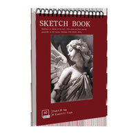 Sketchbook A3/A4/A5 for Artists, Students - Spiral Bound Blank Paper for Drawing, Colored Pencil, Watercolor