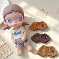 14cm Potato Doll Clothes T-Shirt and Shorts Set