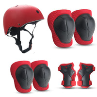 Kids' 7-Piece Protective Gear Set with Helmet for Roller Skating, Skateboarding, Cycling