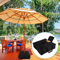 Outdoor Patio Umbrella Square Detachable Base Windproof Sandbag for Garden Beach