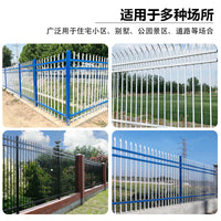 Galvanized Steel Fence Panel for Outdoor Garden Balcony Security and Anti-Climb Protection