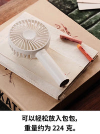 SOLE Portable USB Mini Handheld Fan with 4000mAh Battery, Digital Display, and Long Endurance