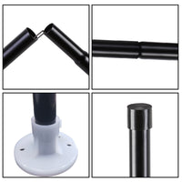 Anti-Tip Camping Outdoor Foldable Portable Hammock Accessory 2.1m Iron Pole Stand Support Rod