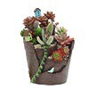 Miniature House Resin Succulent Planter Pot for Garden Micro Landscape Decor