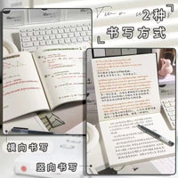 A5 Kraft Paper Square Notepad Tear-Off Top-Bound Thickened Notebook for Students
