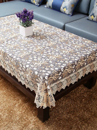 European Style Coffee Tablecloth Modern Luxury Fabric Dust Cover for Living Room Dining Table