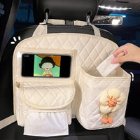 Car Seat Back Organizer with Multi-functional Storage Pockets