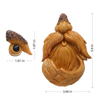 Tree Monster Bird Feeder Outdoor Garden Hanging Decoration Resin Craft