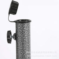Universal Fishing Umbrella Ground Spike for Outdoor Canopy and Beach Umbrellas