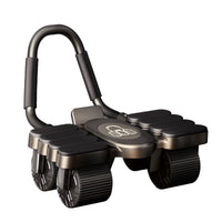 Automatic Rebound Abdominal Wheel with Elbow Support for Core Training