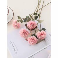 Autumn Chrysanthemum Artificial Flowers for Home Decor and Floral Arrangements