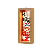 DIY Mini Spotlight Photo Frame with Decorative Light Box for Home Art Ambiance