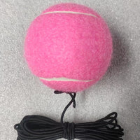Tennis Trainer Rebound Ball with Elastic Rope for Solo Practice