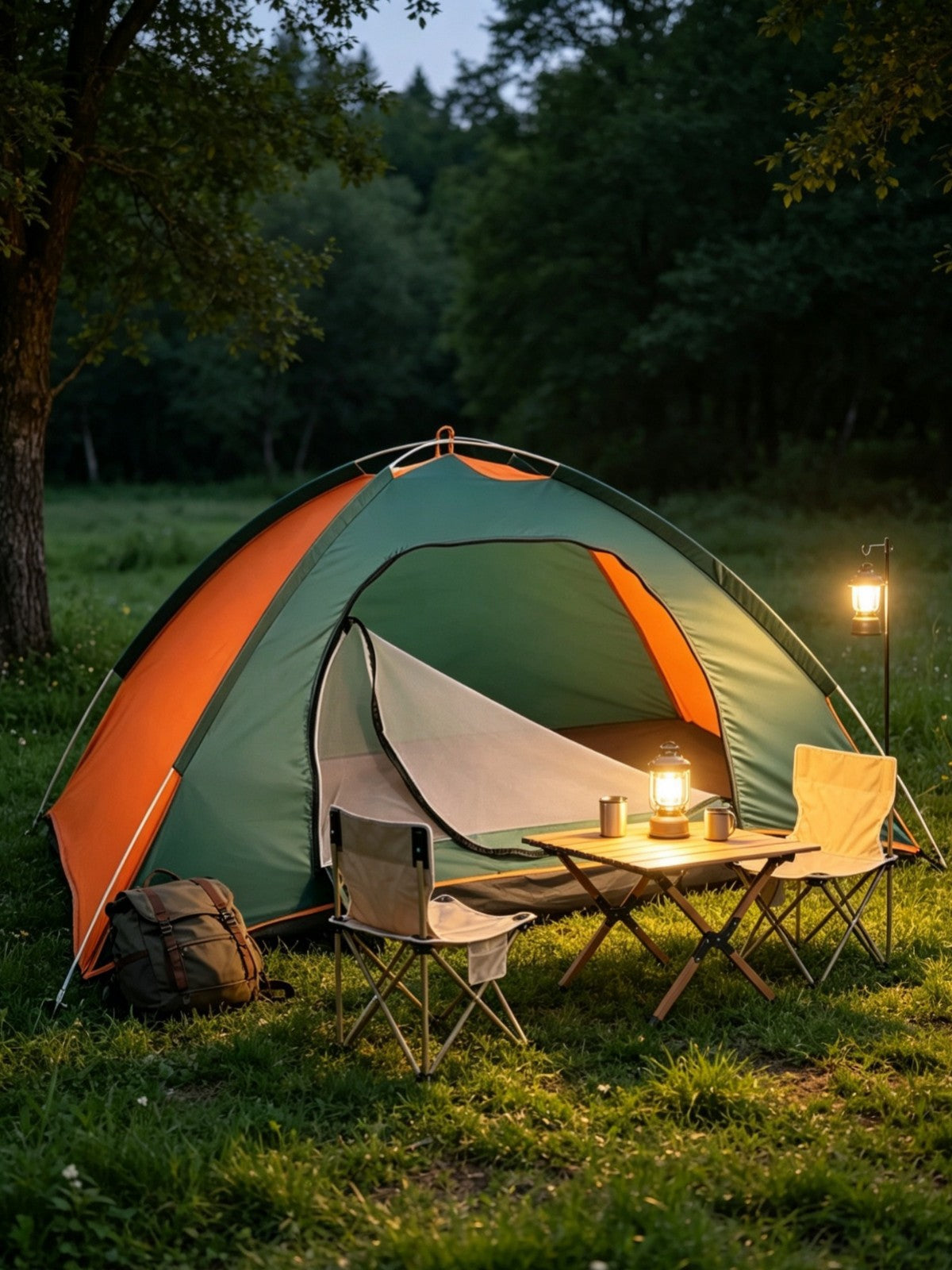 Automatic Pop-Up Camping Tent for 3-4 People, Portable Folding Outdoor Picnic Shelter