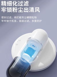 Smart Automatic Wireless UV-C Mite Removal Robot for Bedding and Travel