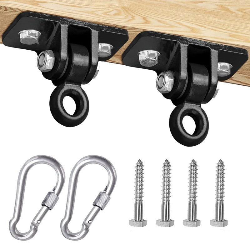 Heavy-Duty Metal Swing Hanger Kit for Outdoor Parks and Patios