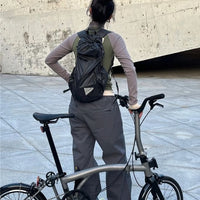 2025 New Summer Ultralight Urban Outdoor Cycling Hiking Mountaineering Backpack Thin Paper Double Shoulder Bag