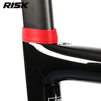 RISK Mountain Road Bike Seatpost Protective Cover Silicone Ring for 30.4/30.8/31.6mm Seatposts