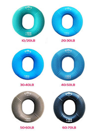 Silicone Grip Ring Hand Strengthener for Finger and Forearm Exercise