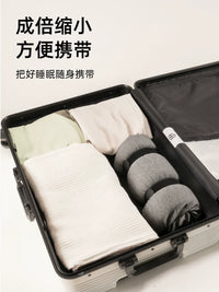 Travel Portable Folding Memory Foam Pillow for Neck Support