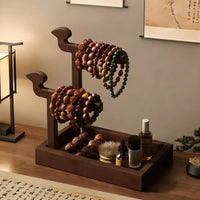 Wooden Bracelet Necklace Display Stand Holder for Jewelry Watches