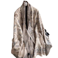 Women's Winter Faux Cashmere Scarf Shawl