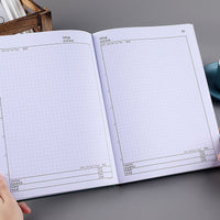 A4 Lab Notebook with Numbered Pages, Waterproof Paper for Scientific Research & Reports