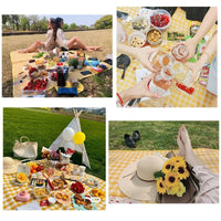 Portable Waterproof Picnic Blanket Mat for Outdoor Camping Beach