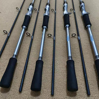 Lightweight Hard Lure Fishing Rod Silver Casting Spinning Rod for Long-Distance Casting