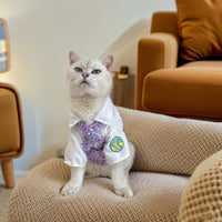 Christmas Knitted Pet Apron Bib Sweater for Cats and Dogs