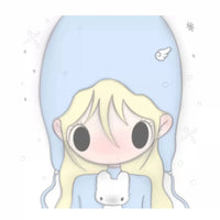 Cartoon Anime Wall Art Poster for Bedroom Decor