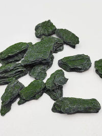 Miniature Irregular Mossy Rock Model for Dioramas and Micro Landscapes