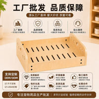 Wooden Pet Bed Cat Dog House Four Seasons Universal Hollow Breathable Small Dog Cat Bed Factory Wholesale