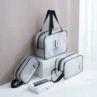 Portable Waterproof Toiletry Bag for Travel, Swimming, and Gym - Large Capacity Wash Bag for Men and Women