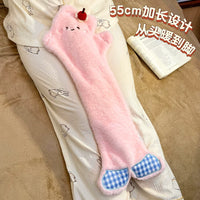Long Hot Water Bottle for Neck and Body, Explosion-Proof Thickened Design, 1350ML