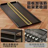 Foldable Multi-Layer Shoe Rack Dustproof Storage Organizer for Entryway and Small Spaces