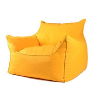 Large Suede Bean Bag Chair Cover, Washable Sofa Slipcover for Lazy Lounger