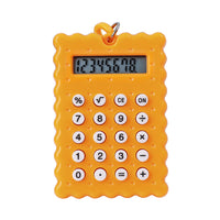 Portable Mini Calculator with Maze Game Keychain for Students and Kids