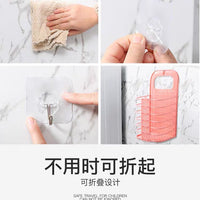 Wall-Mounted Foldable Laundry Hamper for Bathroom, Punch-Free Dirty Clothes Storage Basket