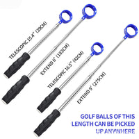 Golf Ball Retriever Telescopic Pick-Up Tool for Course Practice