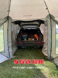 Hexagonal Camping Tent with Sunshade, Windproof, UV Protection, and Mosquito Net for Outdoor Living