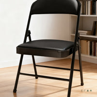 Foldable Backrest Chair for Home Office Meetings and Study