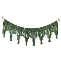 Hand-Woven Macrame Wall Hanging Tapestry with Tassels for Bohemian Decor