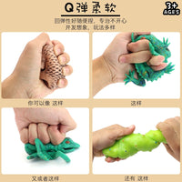 Realistic Soft Silicone Lizard and Insect Animal Models for Kids