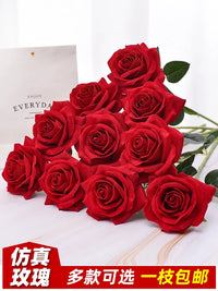 Artificial Rose Flower Bouquet for Home Decor and Valentine's Day
